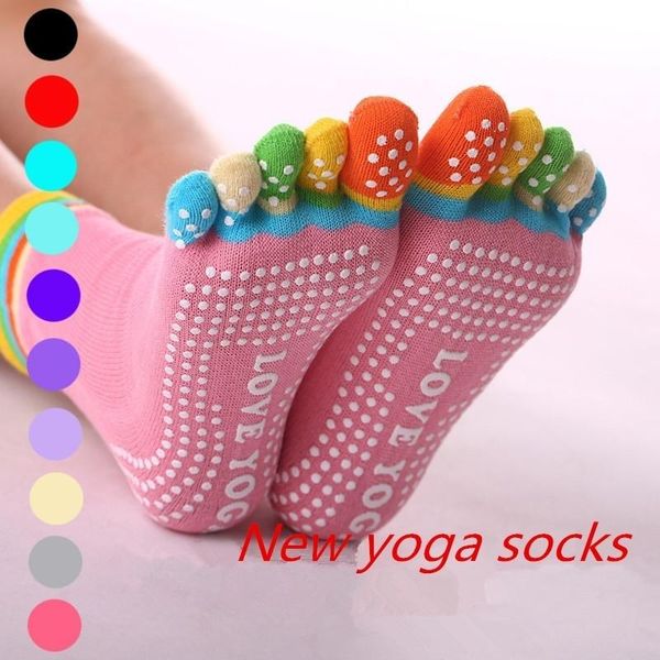 sports socks anti slip yoga women colorful five-finger beriberi fitness pilates barre professional dance, Black
sports socks anti slip yoga women colorful five-finger beriberi fitness pilates barre professional dance, Black