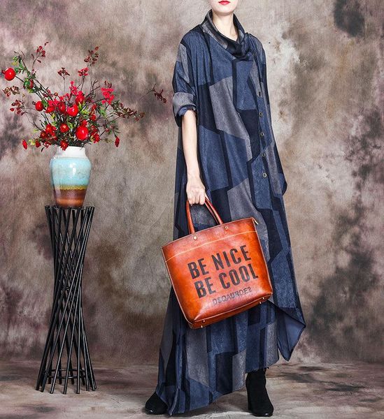 casual dresses irregular printed dress d869, Black;gray 
casual dresses irregular printed dress d869, Black;gray