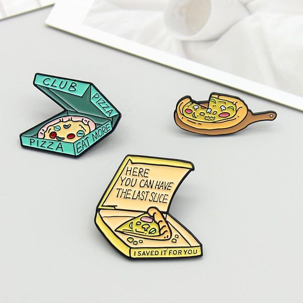 pins, brooches baked pizza enamel brooch boxed sliced lapel pin i left you the last piece, club badge bags clothes custom pins, Gray
pins, brooches baked pizza enamel brooch boxed sliced lapel pin i left you the last piece, club badge bags clothes custom pins, Gray