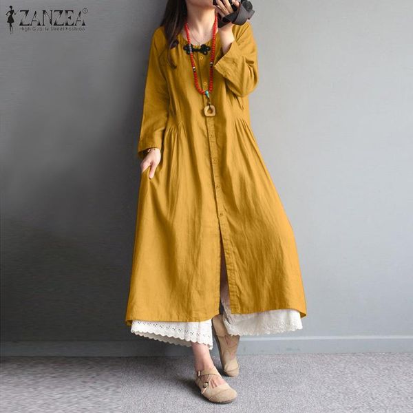 casual dresses mid-calf women 2022 female vintage shirt dress spring long sleeve sundress solid robe femme oversized, Black;gray
casual dresses mid-calf women 2022 female vintage shirt dress spring long sleeve sundress solid robe femme oversized, Black;gray