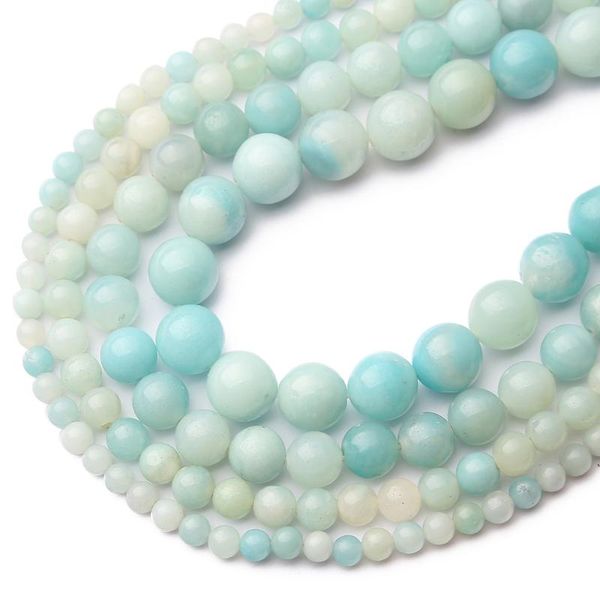 other natural blue amazonite stone beads round loose spacer 4/6/8/10mm for jewelry making fit diy bracelet/necklace accessories
other natural blue amazonite stone beads round loose spacer 4/6/8/10mm for jewelry making fit diy bracelet/necklace accessories