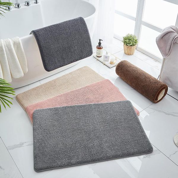 carpets pure color bathroom toilet household entrance thickened quick-drying carpet kitchen bedroom waterproof non-slip absorbent mat
carpets pure color bathroom toilet household entrance thickened quick-drying carpet kitchen bedroom waterproof non-slip absorbent mat