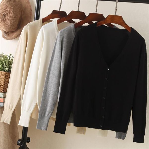 fall korean fashion brown womens sweaters black cute cardigans crochet pink knitted for long sleeve clothing, White;black
fall korean fashion brown womens sweaters black cute cardigans crochet pink knitted for long sleeve clothing, White;black