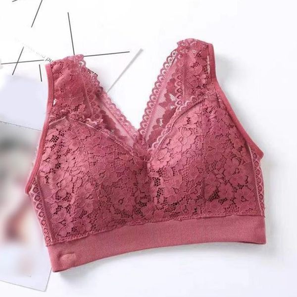 bras seamless underwear deep v neck bralette summer lace strap wireless women lingeries soft active, Red;black
bras seamless underwear deep v neck bralette summer lace strap wireless women lingeries soft active, Red;black