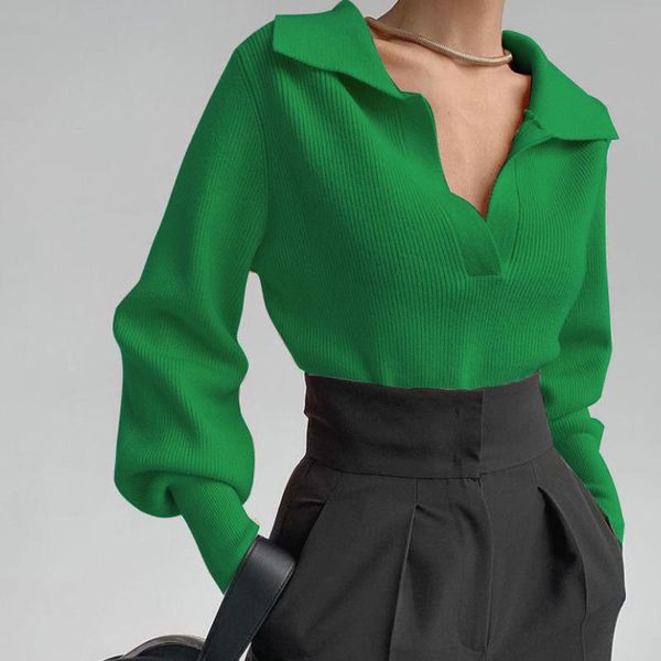 women's sweaters casual green knitted sweater pullover basic v neck long sleeve elegant shirt female autumn winter jumpers y2k women cl, White;black
women's sweaters casual green knitted sweater pullover basic v neck long sleeve elegant shirt female autumn winter jumpers y2k women cl, White;black