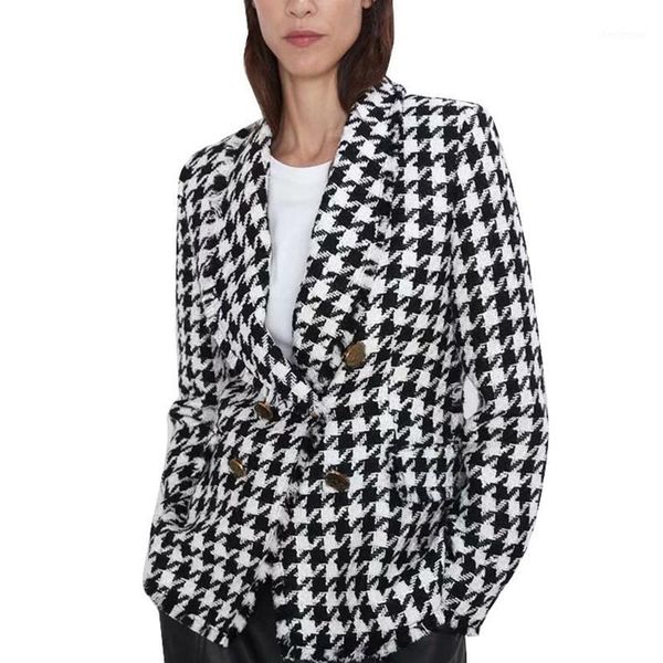 women's wool & blends woman fashion coats long sleeve lapel neck buttons plaid formal casual street party autumn winter cardigans ladie, Black
women's wool & blends woman fashion coats long sleeve lapel neck buttons plaid formal casual street party autumn winter cardigans ladie, Black