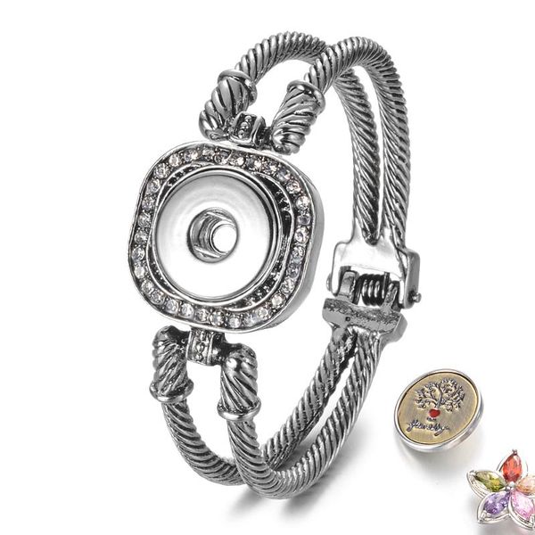 charm bracelets vintage elastic metal snap bracelet button bangles fit 18mm jewelry making nn-730, Golden;silver
charm bracelets vintage elastic metal snap bracelet button bangles fit 18mm jewelry making nn-730, Golden;silver