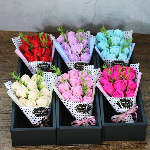 decorative flowers & wreaths 11 pcs roses soap small bouquets for christmas gifts valentine's day home decor wedding
decorative flowers & wreaths 11 pcs roses soap small bouquets for christmas gifts valentine's day home decor wedding
