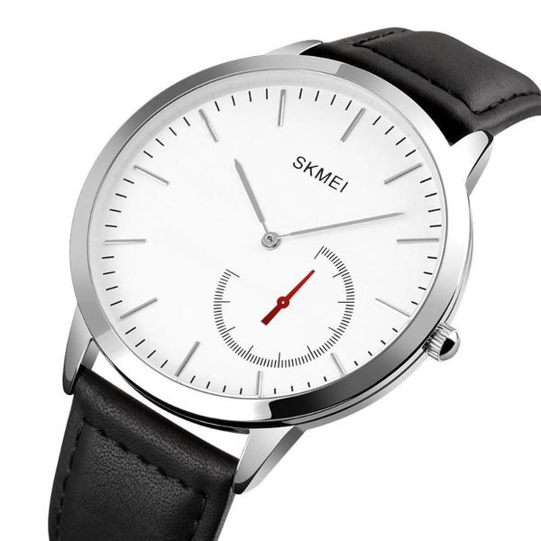 wristwatches casual quartz watch men leather belt slim dial high hardness glass life waterproof fashion male business wristwatch black skmei, Slivery;brown
wristwatches casual quartz watch men leather belt slim dial high hardness glass life waterproof fashion male business wristwatch black skmei, Slivery;brown