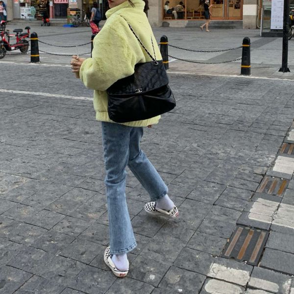 huanghuang family micro spring and autumn high waist slim casual pants nine point wide leg women, Blue
huanghuang family micro spring and autumn high waist slim casual pants nine point wide leg women, Blue