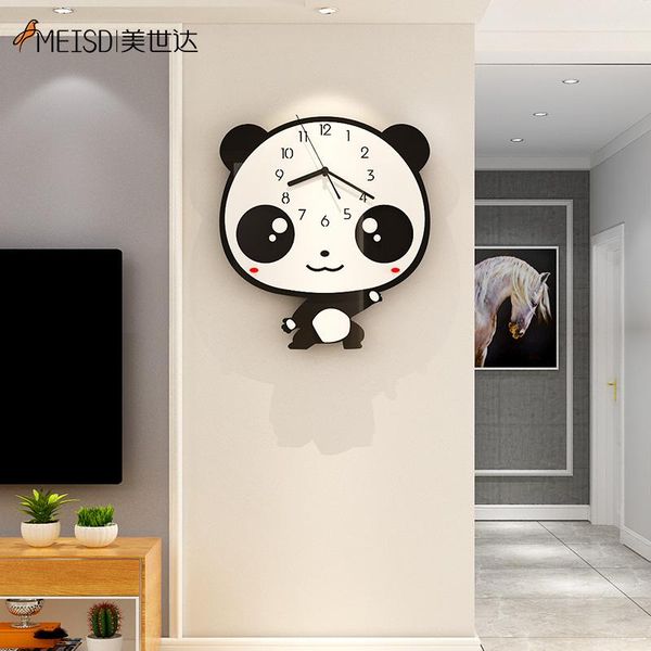 wall clocks meisd cartoon panda design clock modern quartz silent decorative white watch pendulum room horloge black arrows
wall clocks meisd cartoon panda design clock modern quartz silent decorative white watch pendulum room horloge black arrows