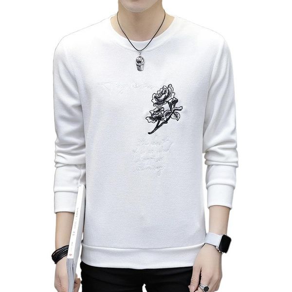 men's t-shirts spring and autumn long-sleeved t-shirt male korean version of thetrend dress wearing tuxedo collars on cloth flower embr, White;black
men's t-shirts spring and autumn long-sleeved t-shirt male korean version of thetrend dress wearing tuxedo collars on cloth flower embr, White;black