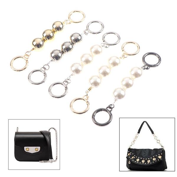 bag parts & accessories 1pcs extend the pearl chain woman extension shoulder strap decoration apply to bags, Black
bag parts & accessories 1pcs extend the pearl chain woman extension shoulder strap decoration apply to bags, Black