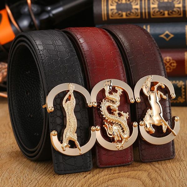 belts men's animals smooth buckles leather business casual cowhide buttons etc., Black;brown
belts men's animals smooth buckles leather business casual cowhide buttons etc., Black;brown