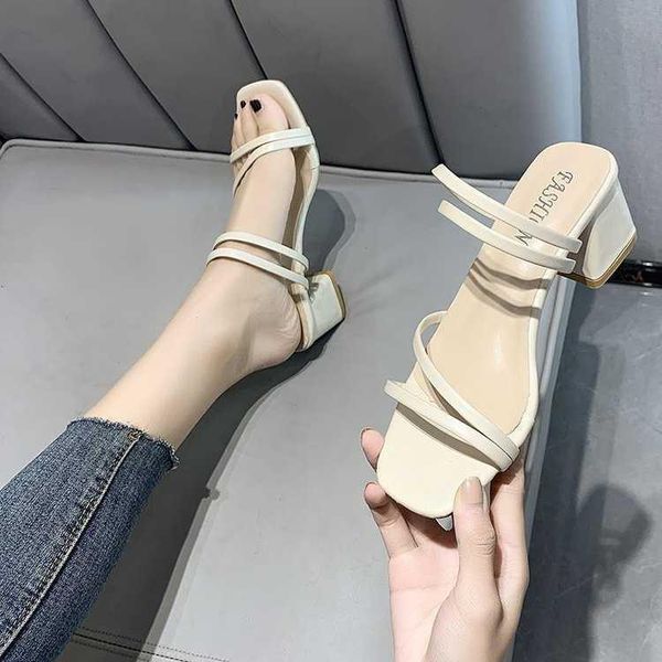 dress shoes 2021 women sandals heels pumps slides summer flip flops narrow band sandal elegant mule slipper pantuflas de mujer, Black
dress shoes 2021 women sandals heels pumps slides summer flip flops narrow band sandal elegant mule slipper pantuflas de mujer, Black
