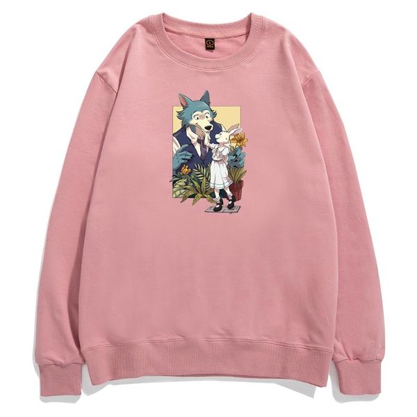 men's hoodies & sweatshirts kawaii wolf and man japan anime beastars men hoodie legoshi graphic clothes casual crewneck cotton sweats, Black
men's hoodies & sweatshirts kawaii wolf and man japan anime beastars men hoodie legoshi graphic clothes casual crewneck cotton sweats, Black