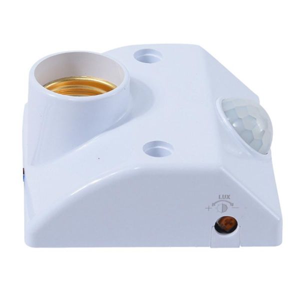 smart home control 1pc led bulb holder infrared motion sensor lamp socket switch for corridor power saving white bathroom e27
smart home control 1pc led bulb holder infrared motion sensor lamp socket switch for corridor power saving white bathroom e27