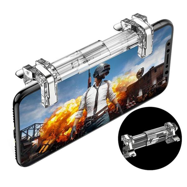 game controllers & joysticks 1pair pubg mobile pad metal gamepad for controller l1r1 shooter fire trigger joystick gaming accessorie
game controllers & joysticks 1pair pubg mobile pad metal gamepad for controller l1r1 shooter fire trigger joystick gaming accessorie