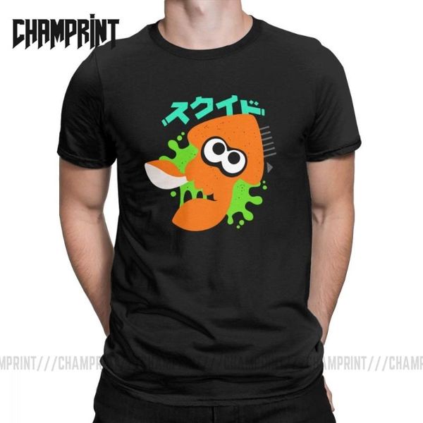 men's t-shirts casual squid kawaii splatoon men round neck 100% cotton t shirts ink kid game short sleeve tees arrival clothes, White;black
men's t-shirts casual squid kawaii splatoon men round neck 100% cotton t shirts ink kid game short sleeve tees arrival clothes, White;black