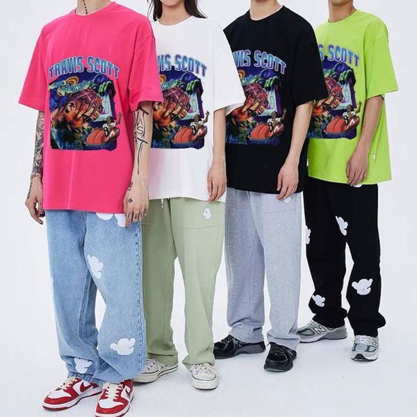men's t-shirts awesome travis scorap tees fan gift playboi carti hip hop trend short sleeve astroworld tour tshirt catus jack t shirts, White;black
men's t-shirts awesome travis scorap tees fan gift playboi carti hip hop trend short sleeve astroworld tour tshirt catus jack t shirts, White;black