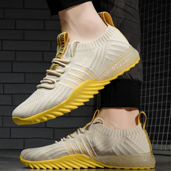 Adult breathable lightweight casual shoes lace up comfortable sports shoes Zapatillas Hombre outdoor wear-resistant hiking shoes, Beige
Adult breathable lightweight casual shoes lace up comfortable sports shoes Zapatillas Hombre outdoor wear-resistant hiking shoes, Beige