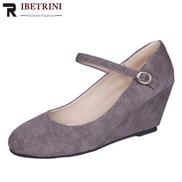 dress shoes ribetrini female spring high wedges woman elegant shallow ankle strap pumps women heeled office, Black
dress shoes ribetrini female spring high wedges woman elegant shallow ankle strap pumps women heeled office, Black