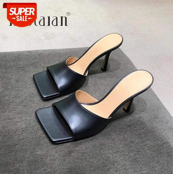 2020 new summer women sandals square toe ladies heel mules thin high heels sandals slippers female fashion woman shoes #yh0s, Black
2020 new summer women sandals square toe ladies heel mules thin high heels sandals slippers female fashion woman shoes #yh0s, Black