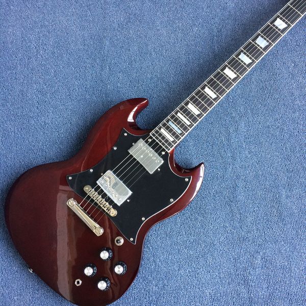 limited wine sg electric guitar ,chrome-plated hardware, tone-pro bridge,abalone mosaic171105
limited wine sg electric guitar ,chrome-plated hardware, tone-pro bridge,abalone mosaic171105