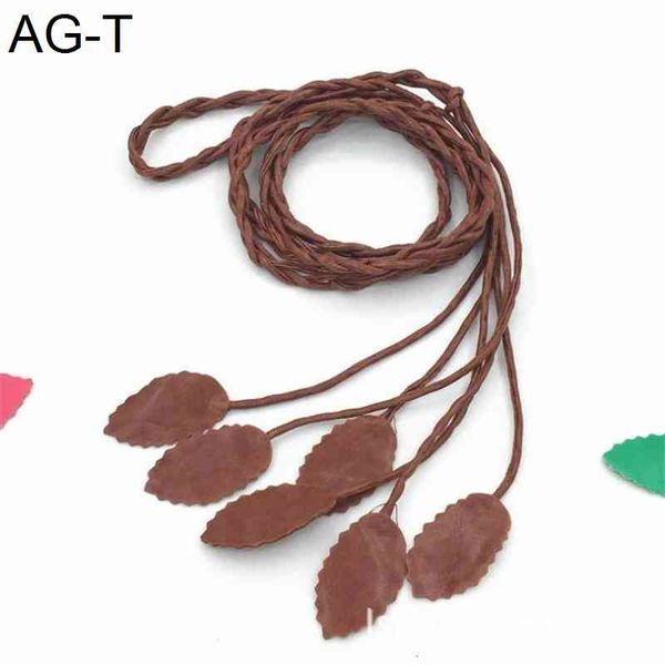 fashion women solid color braided leaf belt 2021 new boho girls thin waist rope knit belts for dress waistbands accessories, Black;brown
fashion women solid color braided leaf belt 2021 new boho girls thin waist rope knit belts for dress waistbands accessories, Black;brown