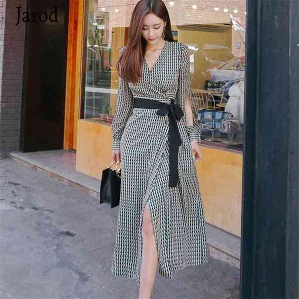 ol work wear elegant party dress women summer long sleeve plaid split v-neck casual wrap vestidos 210519, Black;gray
ol work wear elegant party dress women summer long sleeve plaid split v-neck casual wrap vestidos 210519, Black;gray