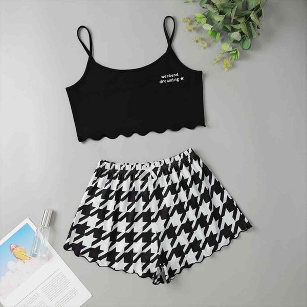summer 2pcs pajama set camisole womens sleepwears shorts two piece nightwear home clothes suit pajamas, Black;red
summer 2pcs pajama set camisole womens sleepwears shorts two piece nightwear home clothes suit pajamas, Black;red