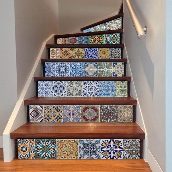 wall stickers 6 strips peel and stick stair decals, removable self-adhesive staircase stickers, 39.37" l x 7.08" w for steps
wall stickers 6 strips peel and stick stair decals, removable self-adhesive staircase stickers, 39.37" l x 7.08" w for steps