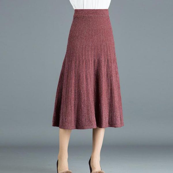 skirts autumn winter fashion women female slim elastic high waisted glitter pleated knitted skirt , fall knitting for woman, Black
skirts autumn winter fashion women female slim elastic high waisted glitter pleated knitted skirt , fall knitting for woman, Black