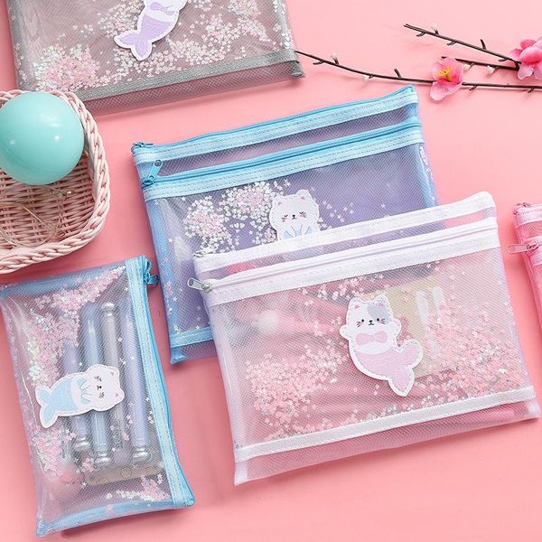 kawaii file holder school supplies mesh transparent cartoon sandpaper document organizer supply bag stationery pencil bags
kawaii file holder school supplies mesh transparent cartoon sandpaper document organizer supply bag stationery pencil bags