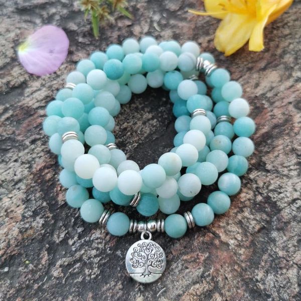 charm bracelets frosted amazonite natural stone 108 mala beads bracelet & necklace om lotus buddha meditation yoga, Golden;silver
charm bracelets frosted amazonite natural stone 108 mala beads bracelet & necklace om lotus buddha meditation yoga, Golden;silver