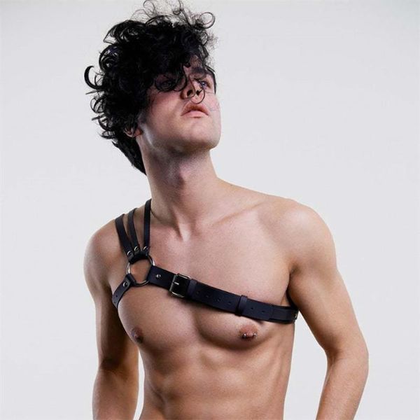bras sets bdms exotic tanks male bondage lingerie chest straps leather adjustable buckle for mens harness fetish gay rave clothes, Red;black
bras sets bdms exotic tanks male bondage lingerie chest straps leather adjustable buckle for mens harness fetish gay rave clothes, Red;black
