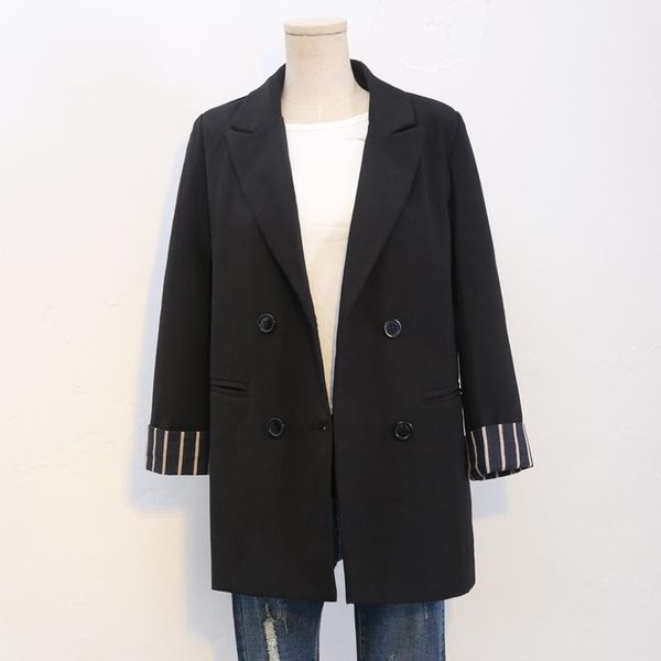 spring autumn small suit blazers women long slim blazer jacket female black casual woman korean suits women's &, White;black
spring autumn small suit blazers women long slim blazer jacket female black casual woman korean suits women's &, White;black