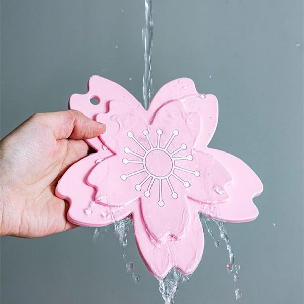 mats & pads pvc soft coffee cup mat cute coasters cherry blossom heat insulation table anti-skid kitchen accessories
mats & pads pvc soft coffee cup mat cute coasters cherry blossom heat insulation table anti-skid kitchen accessories