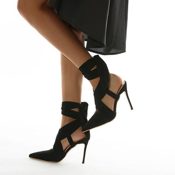 dress shoes 2021women gladiator straps heels sandals plus size woman pumps ladies slingback footwear female party, Black
dress shoes 2021women gladiator straps heels sandals plus size woman pumps ladies slingback footwear female party, Black