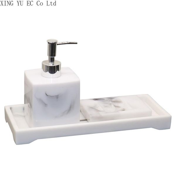 bath accessory set home bathroom accessories black resin marble pattern lotion bottle soap dish luxury decoration
bath accessory set home bathroom accessories black resin marble pattern lotion bottle soap dish luxury decoration