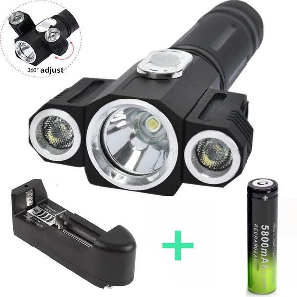 5000lm xml t6+2r5 led flash light torch 4 modes magnetic tactical + 1x18650 battery charger flashlights torches
5000lm xml t6+2r5 led flash light torch 4 modes magnetic tactical + 1x18650 battery charger flashlights torches