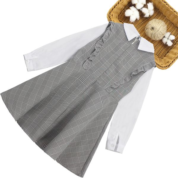 kids dress girl ruffle plaid dress for girls slim patchwork fake 2 pcs girls party dress spring autumn cute clothes for girls, Red;yellow
kids dress girl ruffle plaid dress for girls slim patchwork fake 2 pcs girls party dress spring autumn cute clothes for girls, Red;yellow