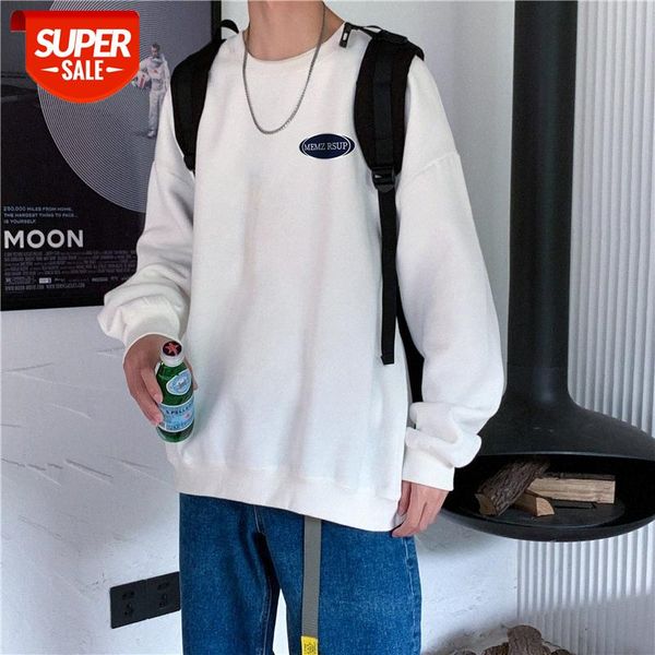 hong kong style round neck plus velvet sweater men's korean version of the trend loose couples bf hedging outside clothes #mo9q, Black
hong kong style round neck plus velvet sweater men's korean version of the trend loose couples bf hedging outside clothes #mo9q, Black