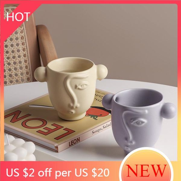 mugs nordic style creative modern coffee mug face cups personalized breakfast porcelana ceramic cup 50
mugs nordic style creative modern coffee mug face cups personalized breakfast porcelana ceramic cup 50