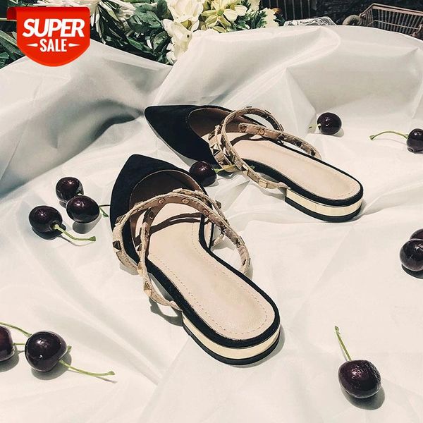 Women Slippers High Quality Muller Shoes Elegant Temperament 2021 New Rivets Design Female Office Black Casual Women Shoes #HC1F
Women Slippers High Quality Muller Shoes Elegant Temperament 2021 New Rivets Design Female Office Black Casual Women Shoes #HC1F