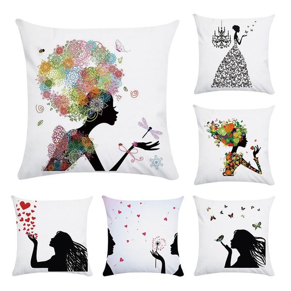 cushion/decorative pillow cushion cover creative flower girl linen cotton square 45cm home decor sofa car seat decorative throw capa almofad
cushion/decorative pillow cushion cover creative flower girl linen cotton square 45cm home decor sofa car seat decorative throw capa almofad
