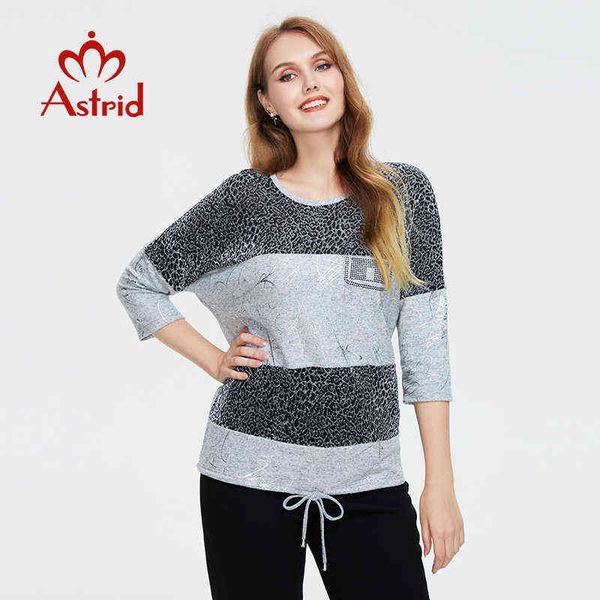 astrid women's blouses female oversized long sleeve vintage fashion leopard print stripes basic clothing female tees 211217, White;black
astrid women's blouses female oversized long sleeve vintage fashion leopard print stripes basic clothing female tees 211217, White;black