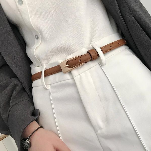 belts thin leather belt for women girls metal buckle ladies dress suits waistband waist, Black;brown
belts thin leather belt for women girls metal buckle ladies dress suits waistband waist, Black;brown