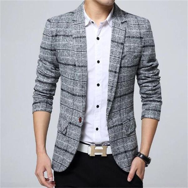 men's suits & blazers cotton suit jacket 2021 spring korean fashion slim coat business long sleeves button, White;black
men's suits & blazers cotton suit jacket 2021 spring korean fashion slim coat business long sleeves button, White;black