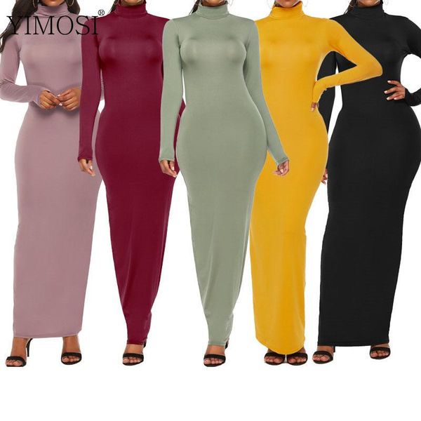 casual dresses 5xl women turtleneck long maxi dress autumn sleeve solid bodycon 2021 elegant evening party plus size, Black;gray
casual dresses 5xl women turtleneck long maxi dress autumn sleeve solid bodycon 2021 elegant evening party plus size, Black;gray